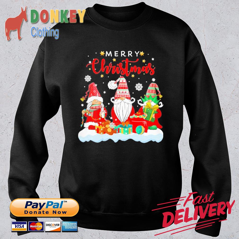 Gnome Merry Christmas Snow Sweater
