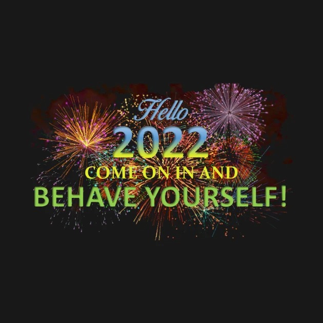Hello 2022 Come On In And Behave Yourself T-Shirt