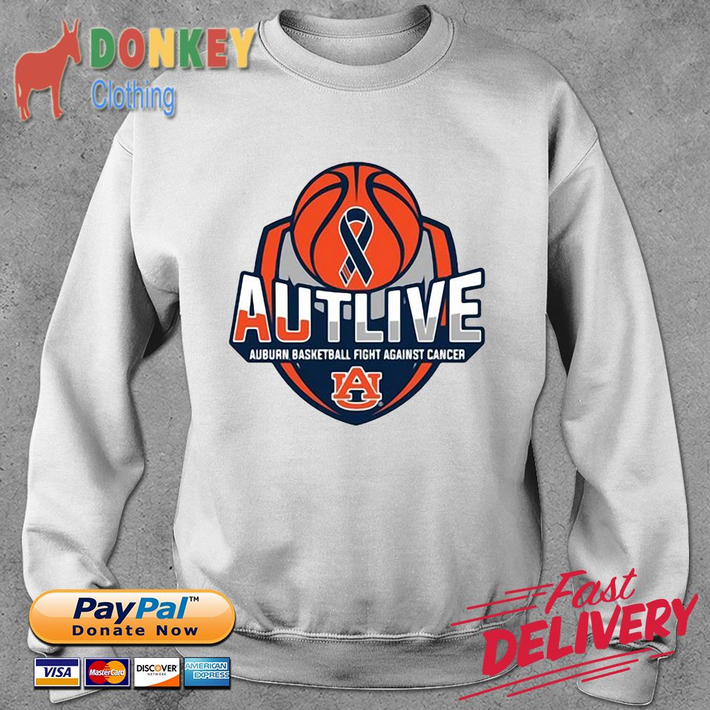 Auburn Basketball Fight Against Cancer Shirt