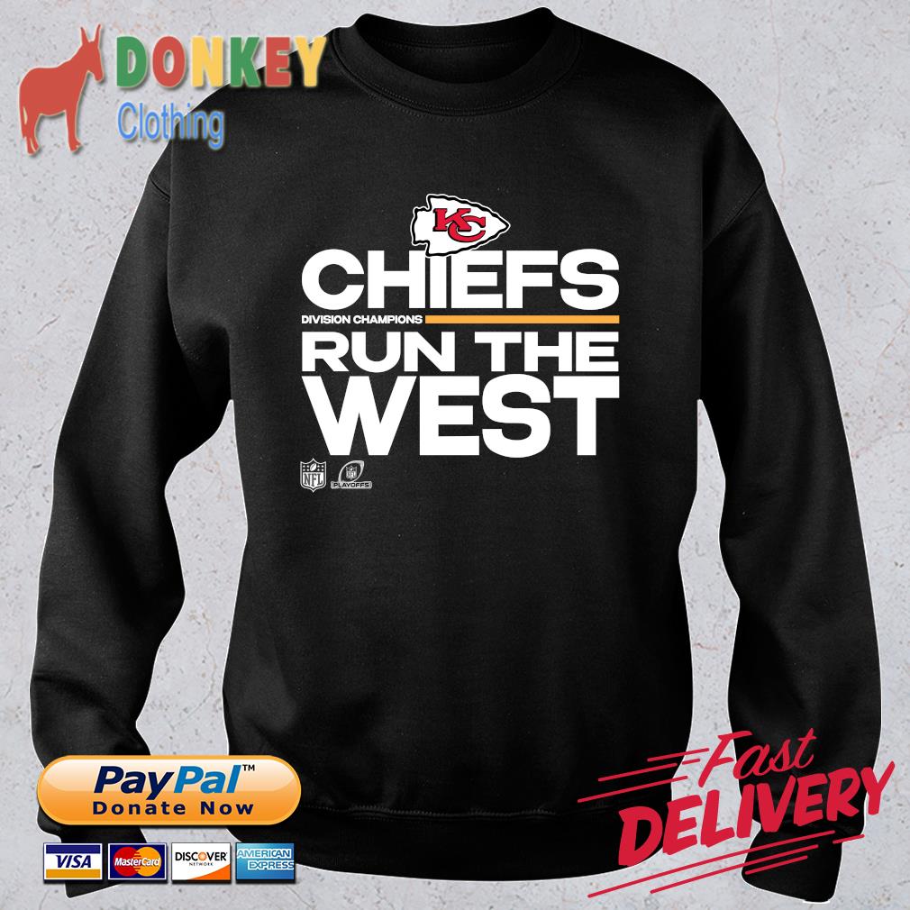Official Kansas City Chiefs Division Champions Run The West shirt(1)