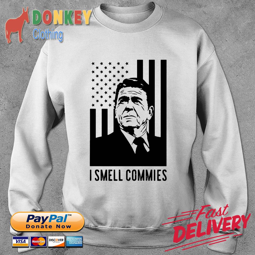 Ronald Reagan I smell commies shirt