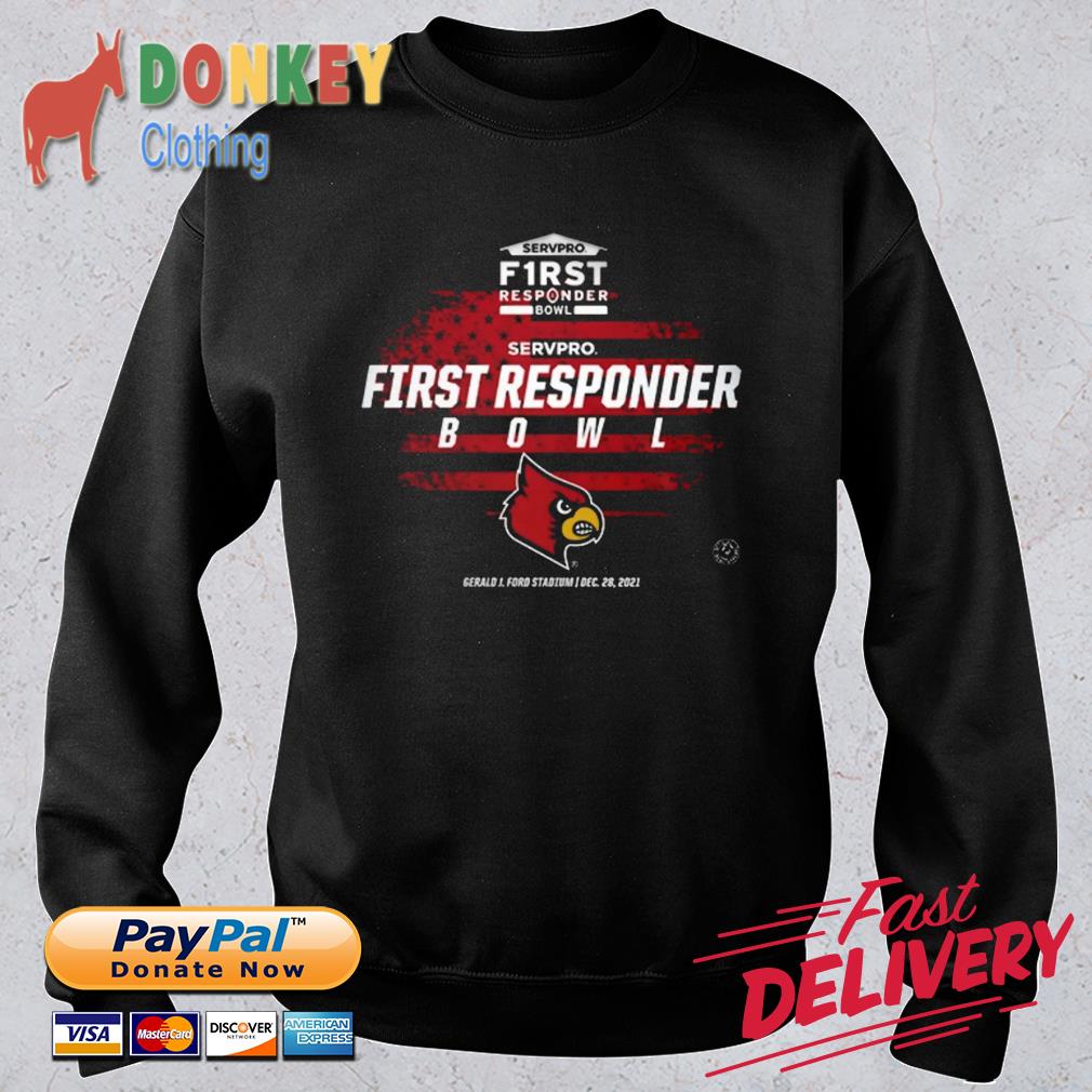 Servpro First Responder Bowl 2021 Louisville Cardinals shirt