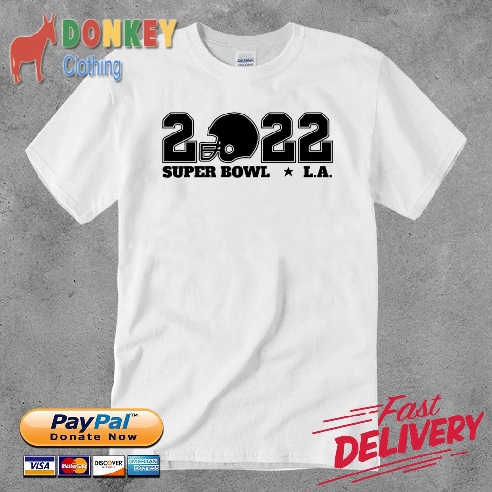 2022 Super Bowl LA shirt