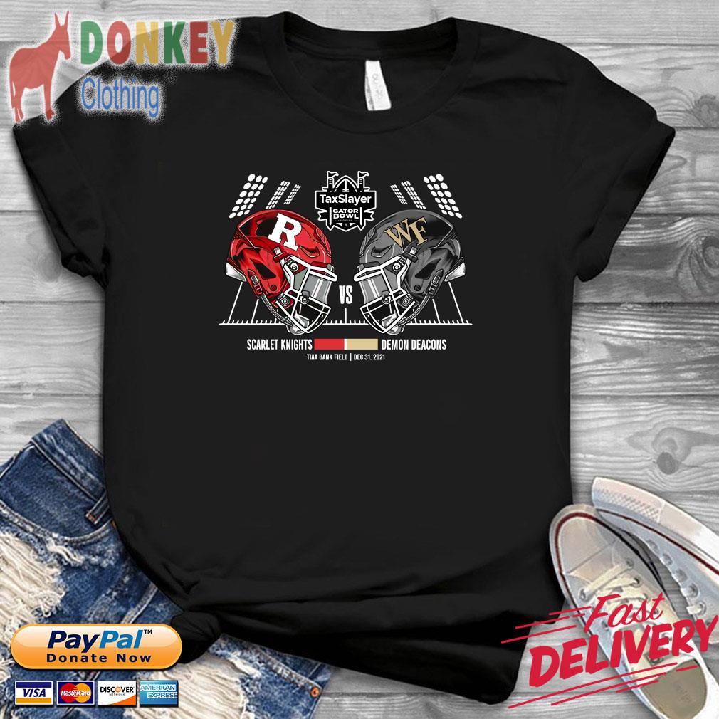 Hot Scarlet Knights vs Demon Deacons Taxslayer Gator Bowl 2021 shirt