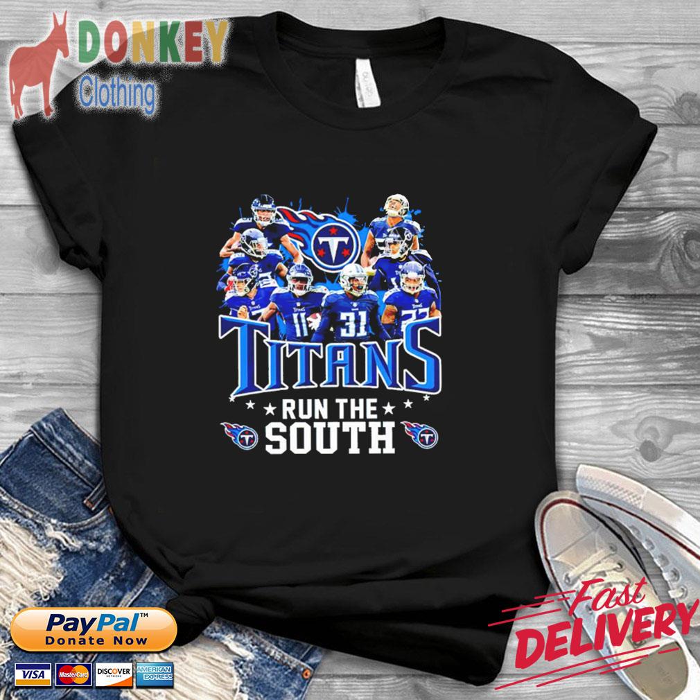 Tennessee Titans Run The South 2021 2022 Conference Championships shirt