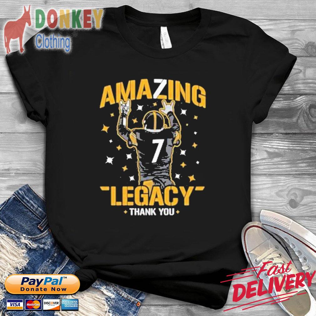 Thank You Ben Amazing Legacy Pittsburgh 2022 Shirt