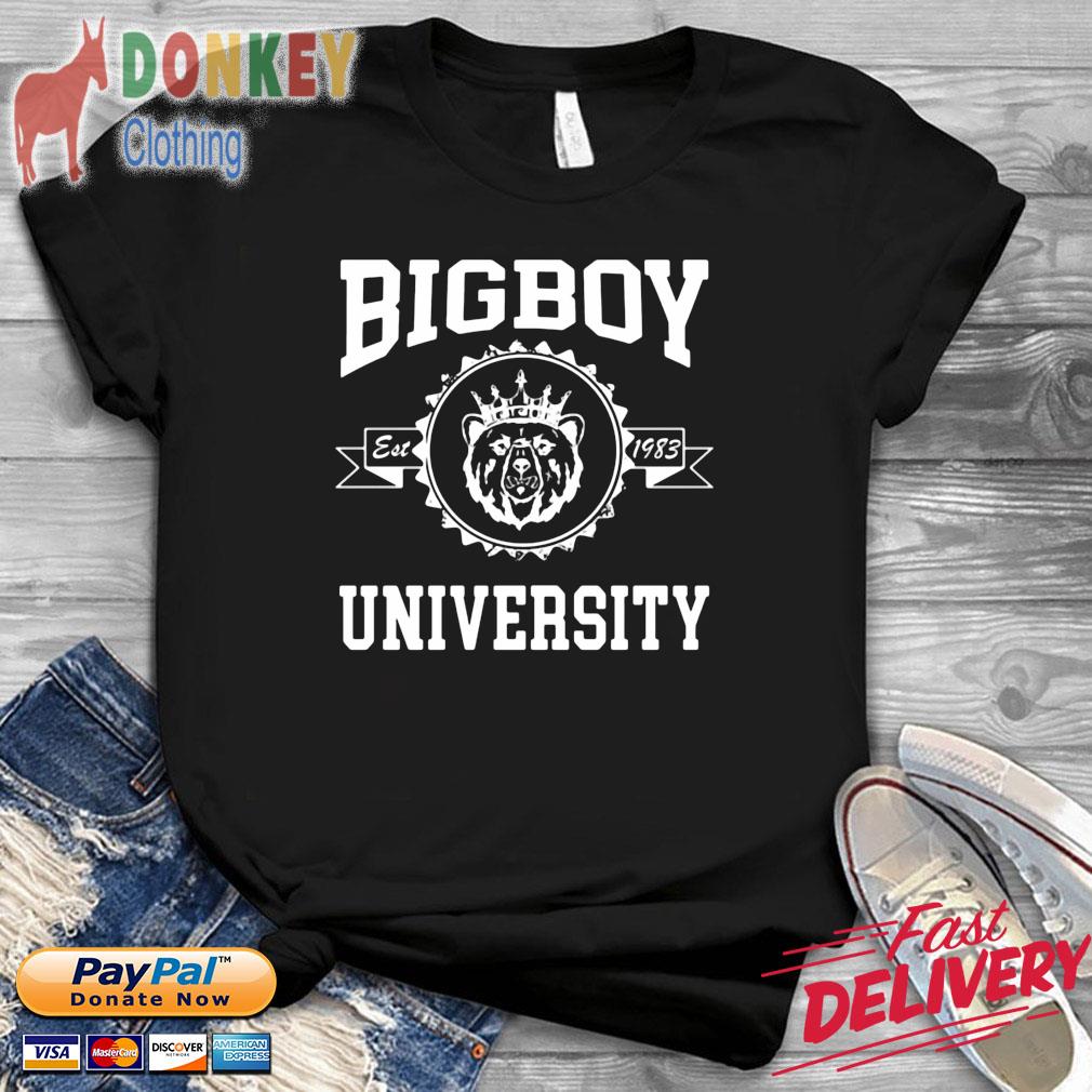 Bigboy est 1983 University shirt