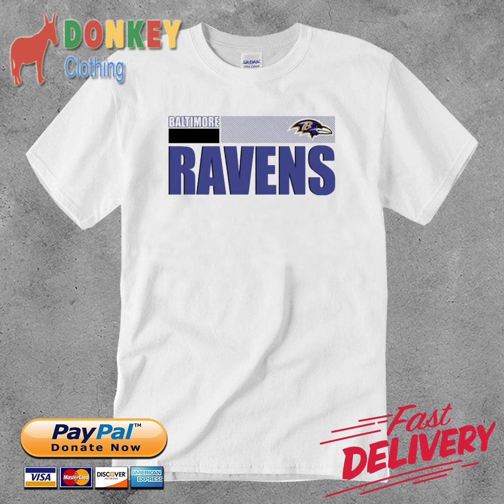 Ben Cleveland Wearing Baltimore Ravens Shirt