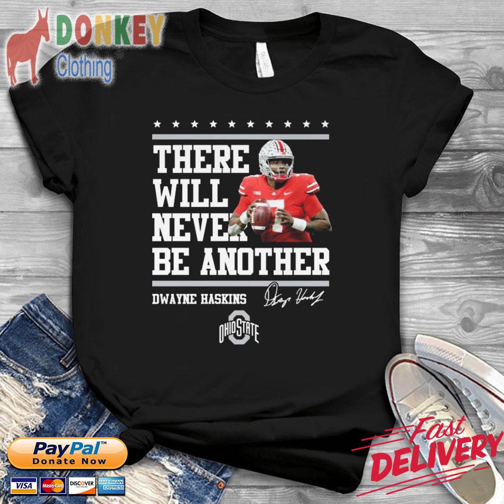 Dwayne Haskins Ohio State Buckeyes there will never be another signature shirt