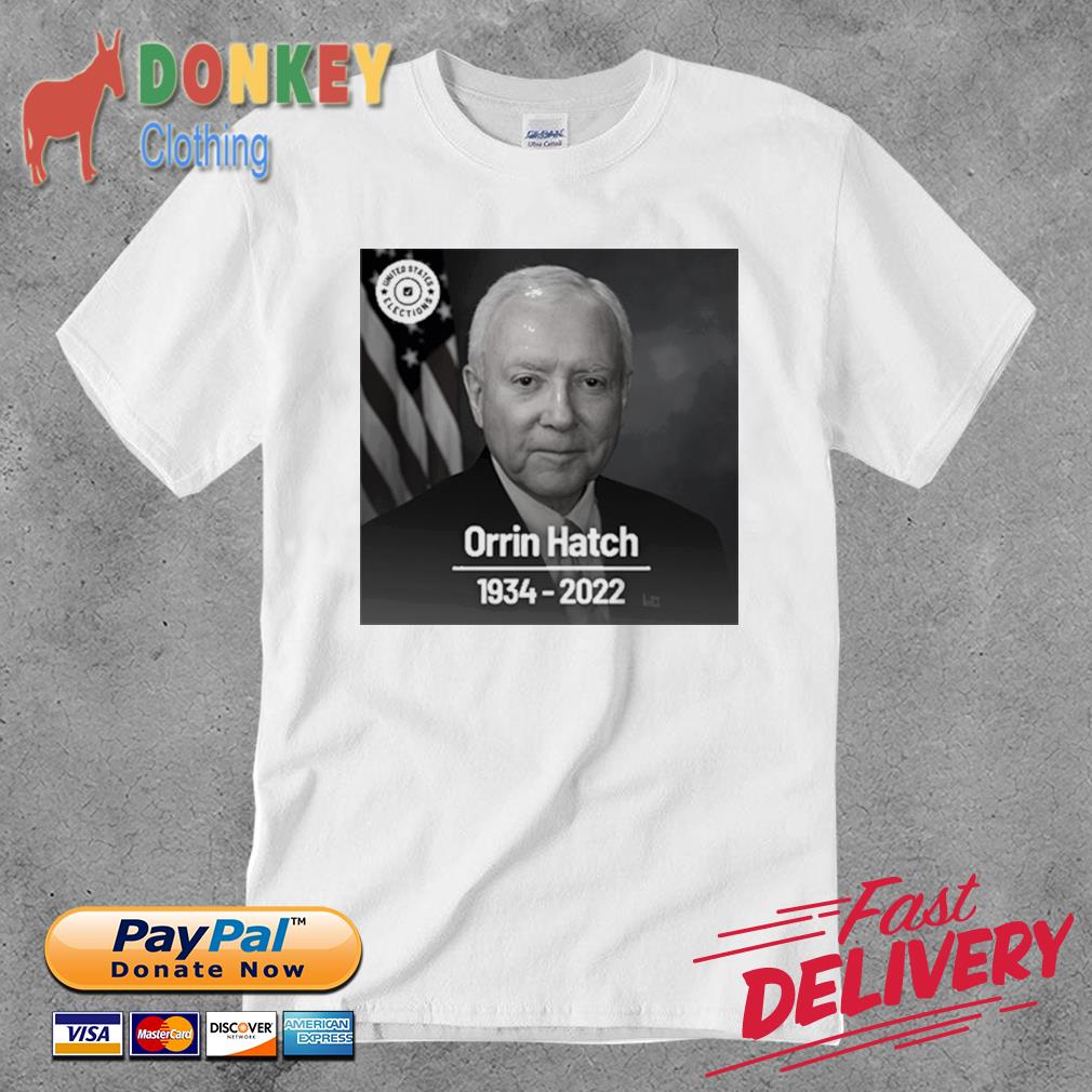 Orrin Hatch RIP 1934 2022 Thank You For The Memories shirt