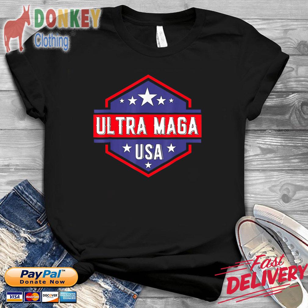 Anti Joe Biden Ultra Maga Patriotic USA Shirt