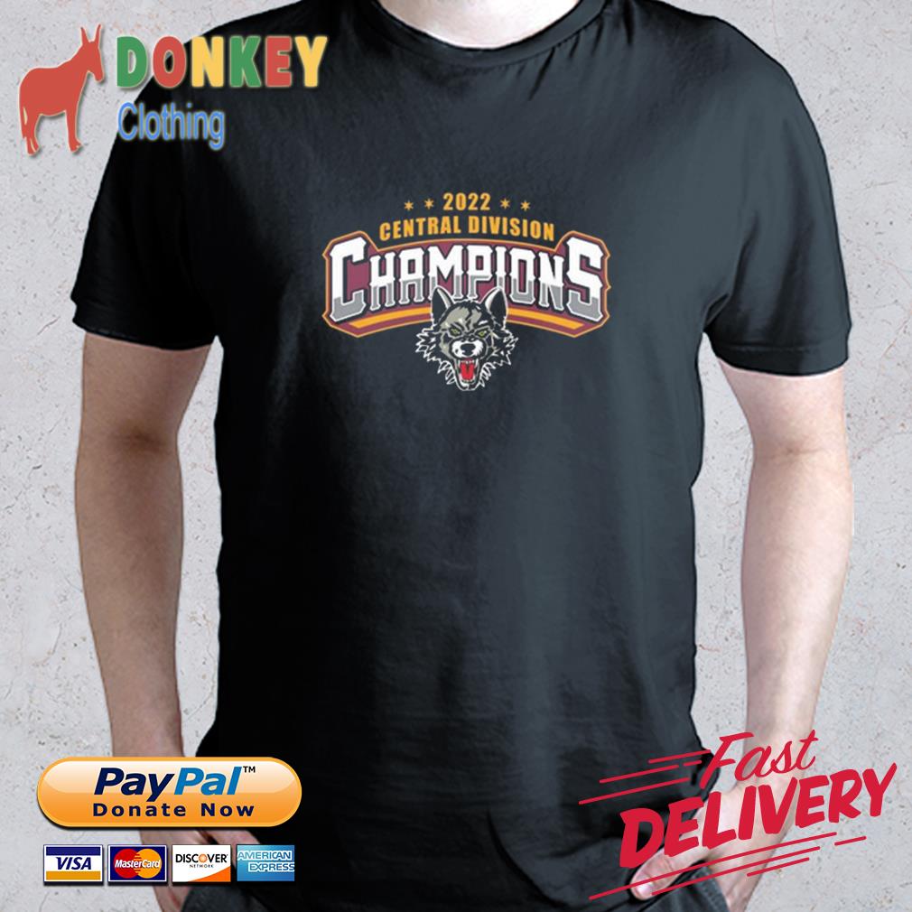 Chicago Wolves 2022 Central Division Champions shirt, hoodie, sweater ...