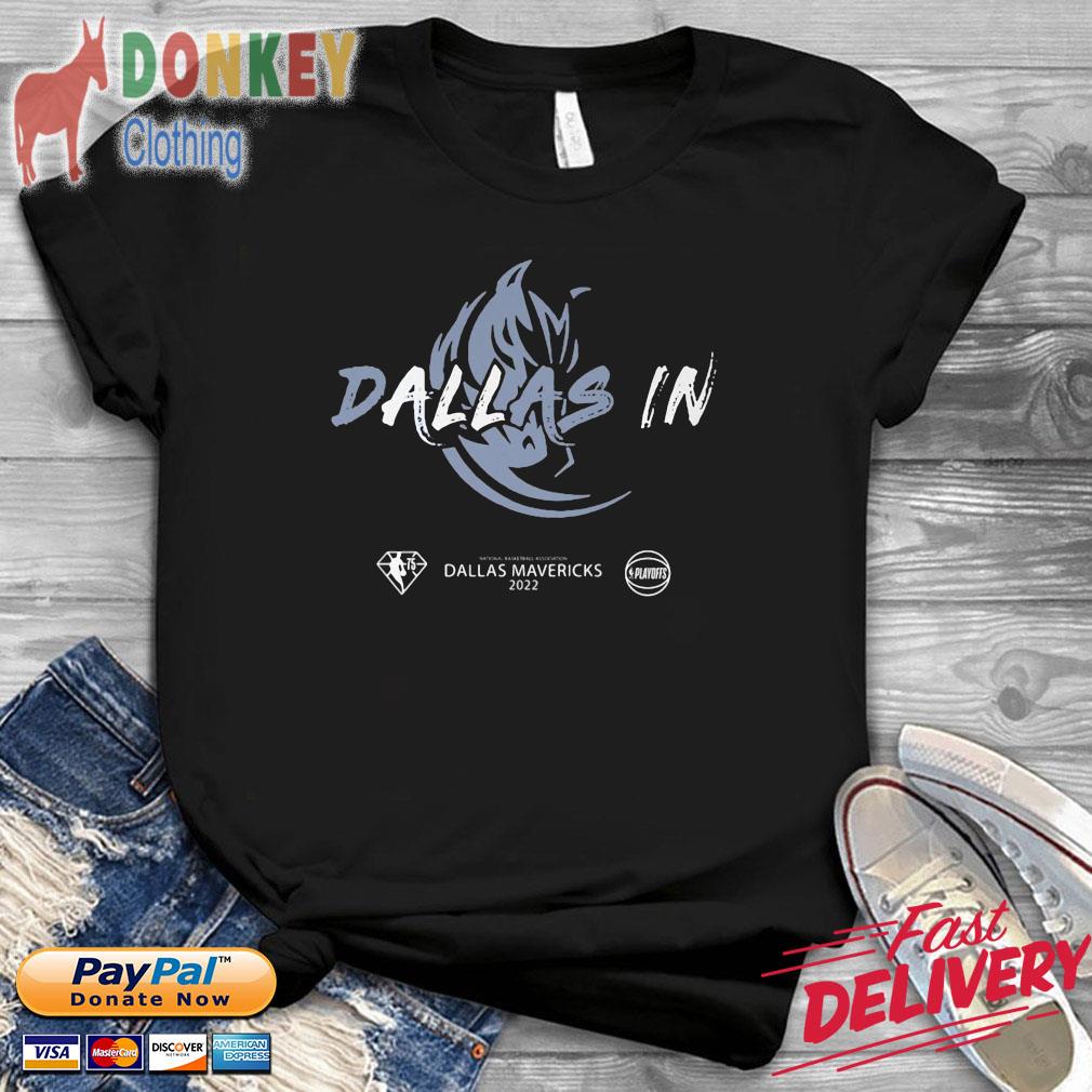 Dallas in Dallas Mavericks 2022 shirt