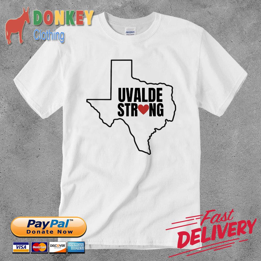 Maps Texas Uvalde Strong shirt