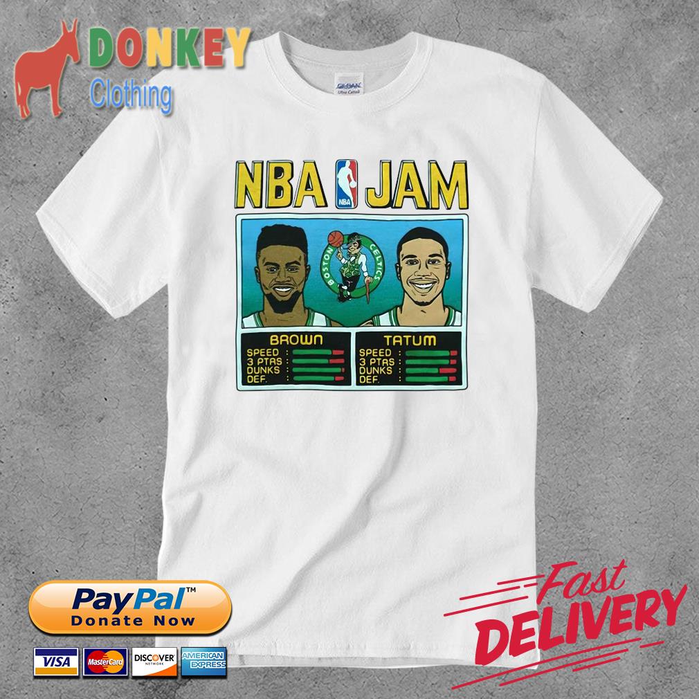 NBA Jam Brown Tatum shirt