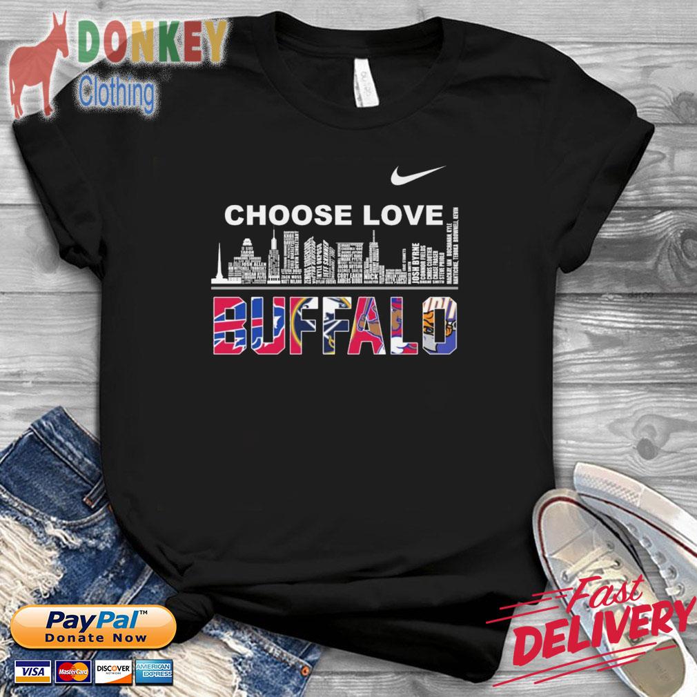 Skylines Buffalo Choose Love shirt