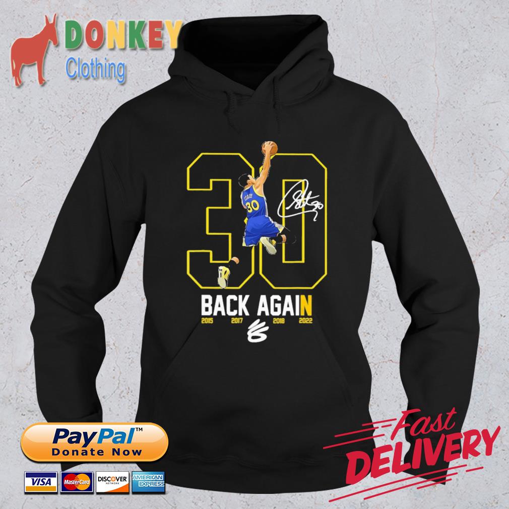 30 Steph Curry Night Night Back Again 2022 s Hoodie