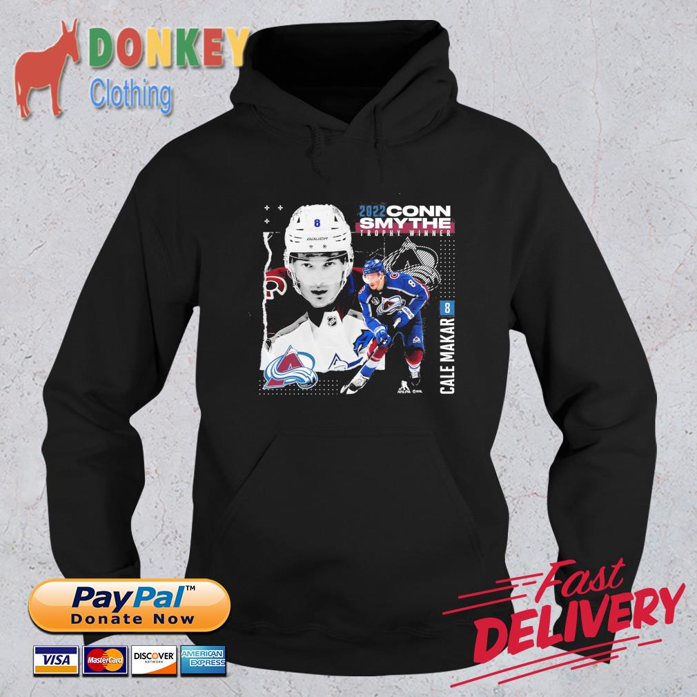 Cale Makar Colorado Avalanche 2022 Stanley Cup Champions MVP s Hoodie