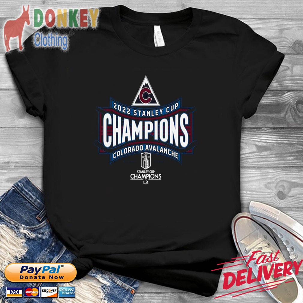 Colorado Avalanche 3-Time Stanley Cup Champions 2022 shirt