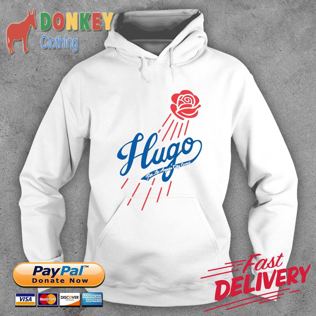 Official Hugo Baseball For Los Angeles City Council Shirt Hoodie