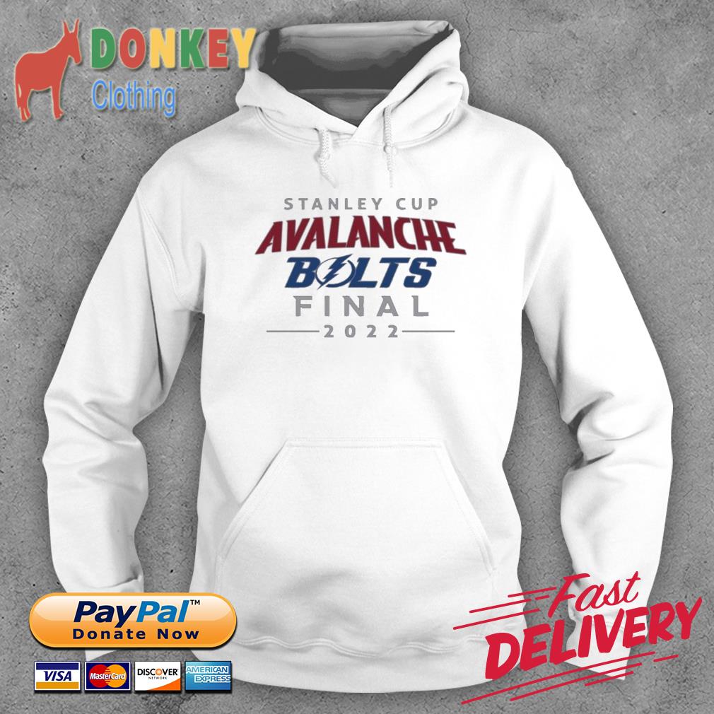 Stanley Cup Avalanche bolts final 20222 s Hoodie