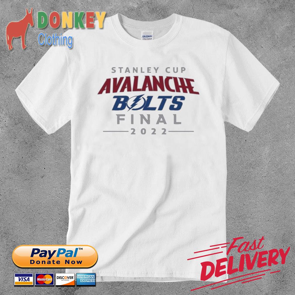 Stanley Cup Avalanche bolts final 20222 shirt