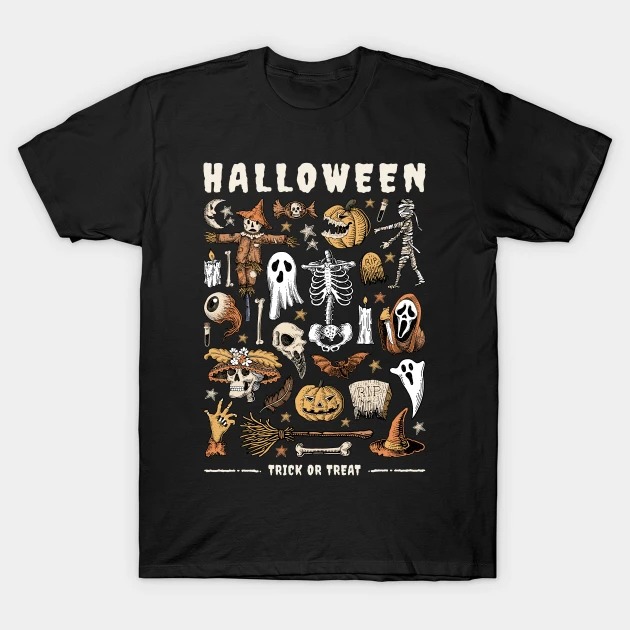 Halloween Trick Or Treat Happy Halloween 2022 T-Shirt
