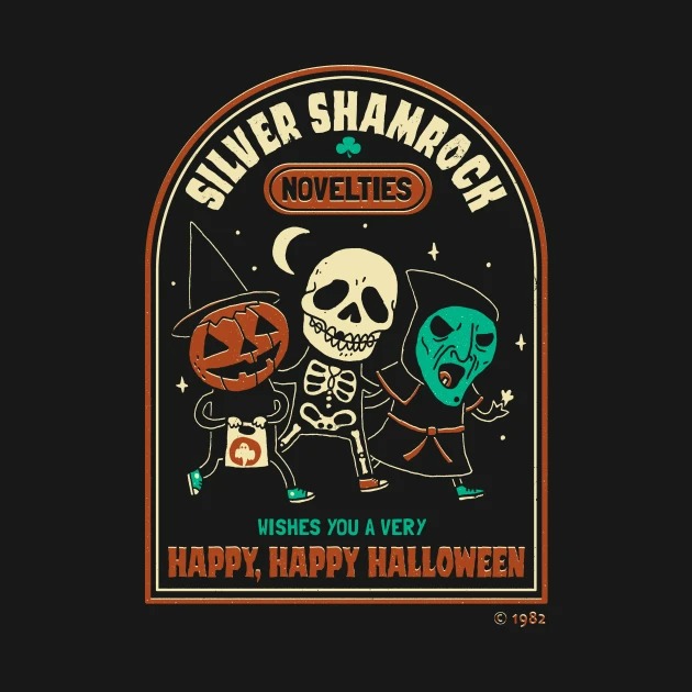 Silver Shamrock Novelties Wishes You A Very Happy Happy Halloween Shirt