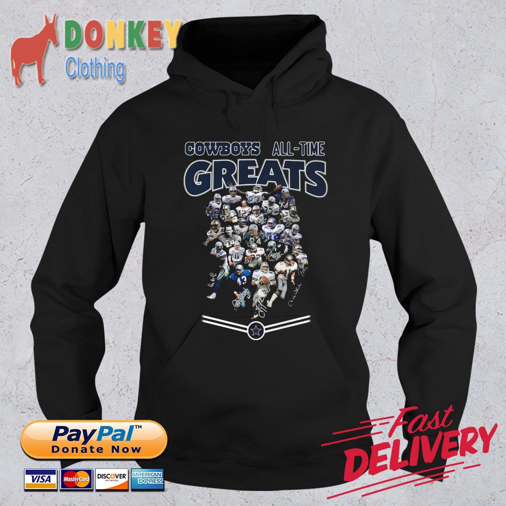 Dallas Cowboys All-Time Great Signatures Shirt Hoodie