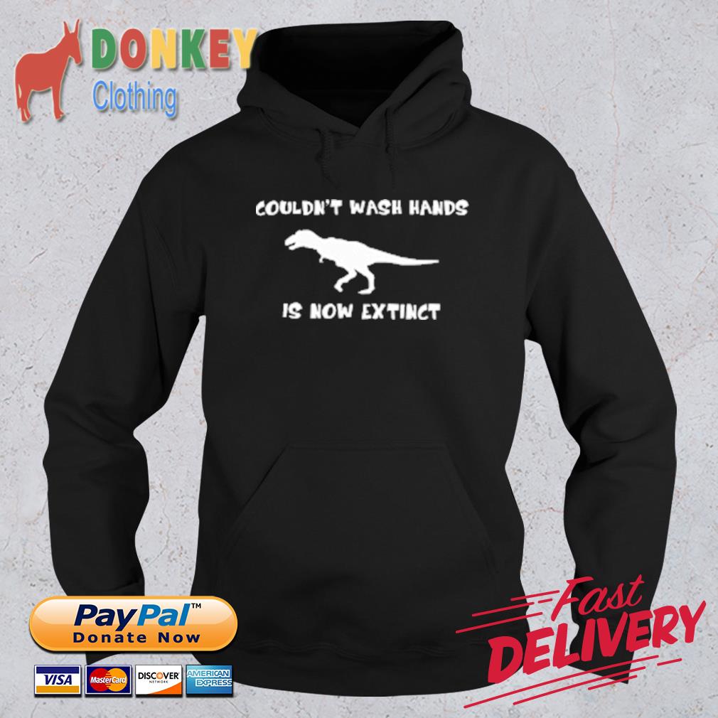 Dinosaurs Couldn't Wash Hands Is Now Extinct Shirt Hoodie