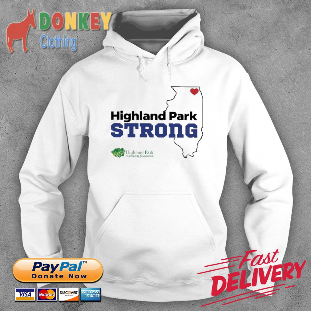 Highland park strong in pocket s Hoodie