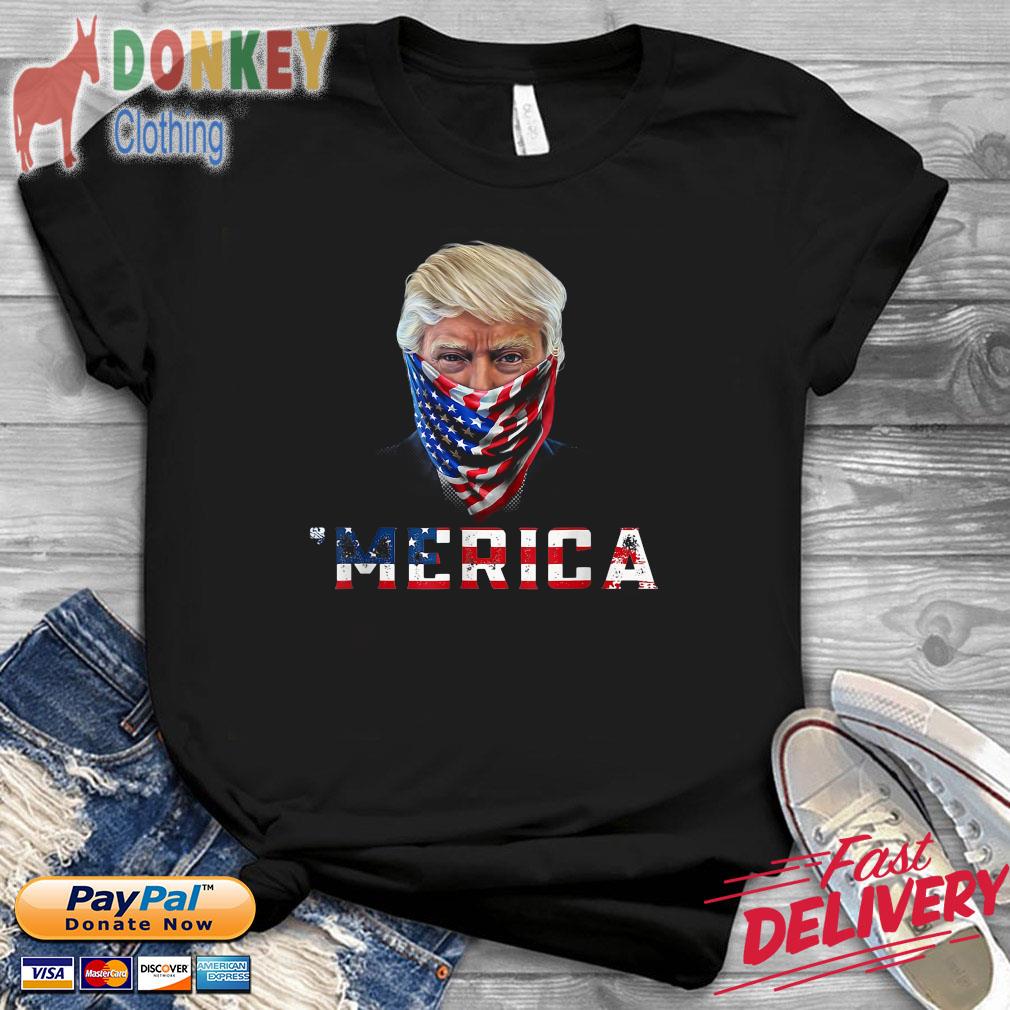 Merica 4th of July Trump Merica Vintage Shirt