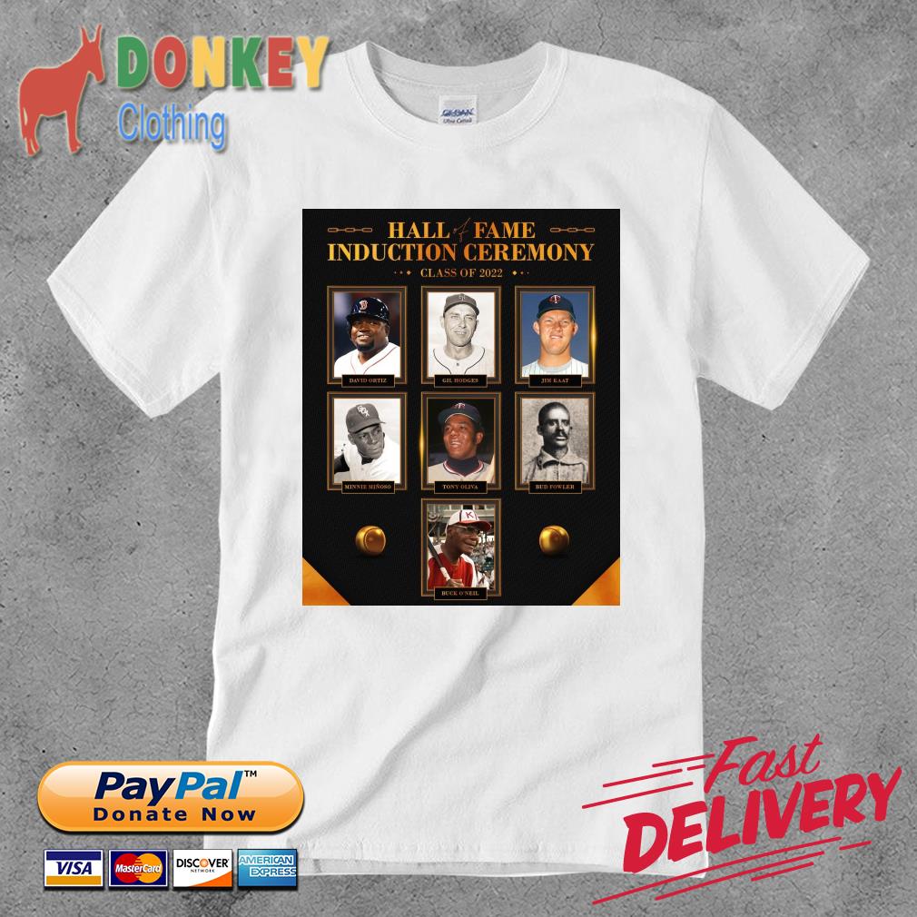 These Seven Icons Become Immortalized In Cooperstown Today 2022 Shirt