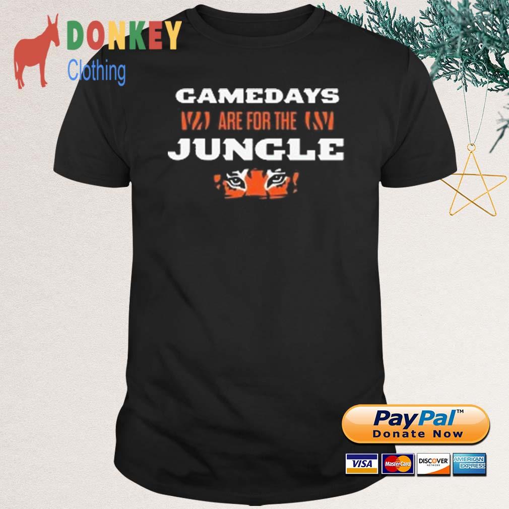 Gamedays Are For the Jungle Cincinnati Football Shirt