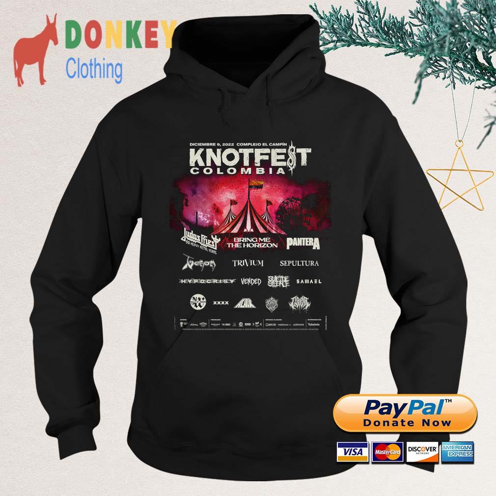 Knotfest Colombia Diciembre 9 2022 Complejo El Campin Shirt Hoodie