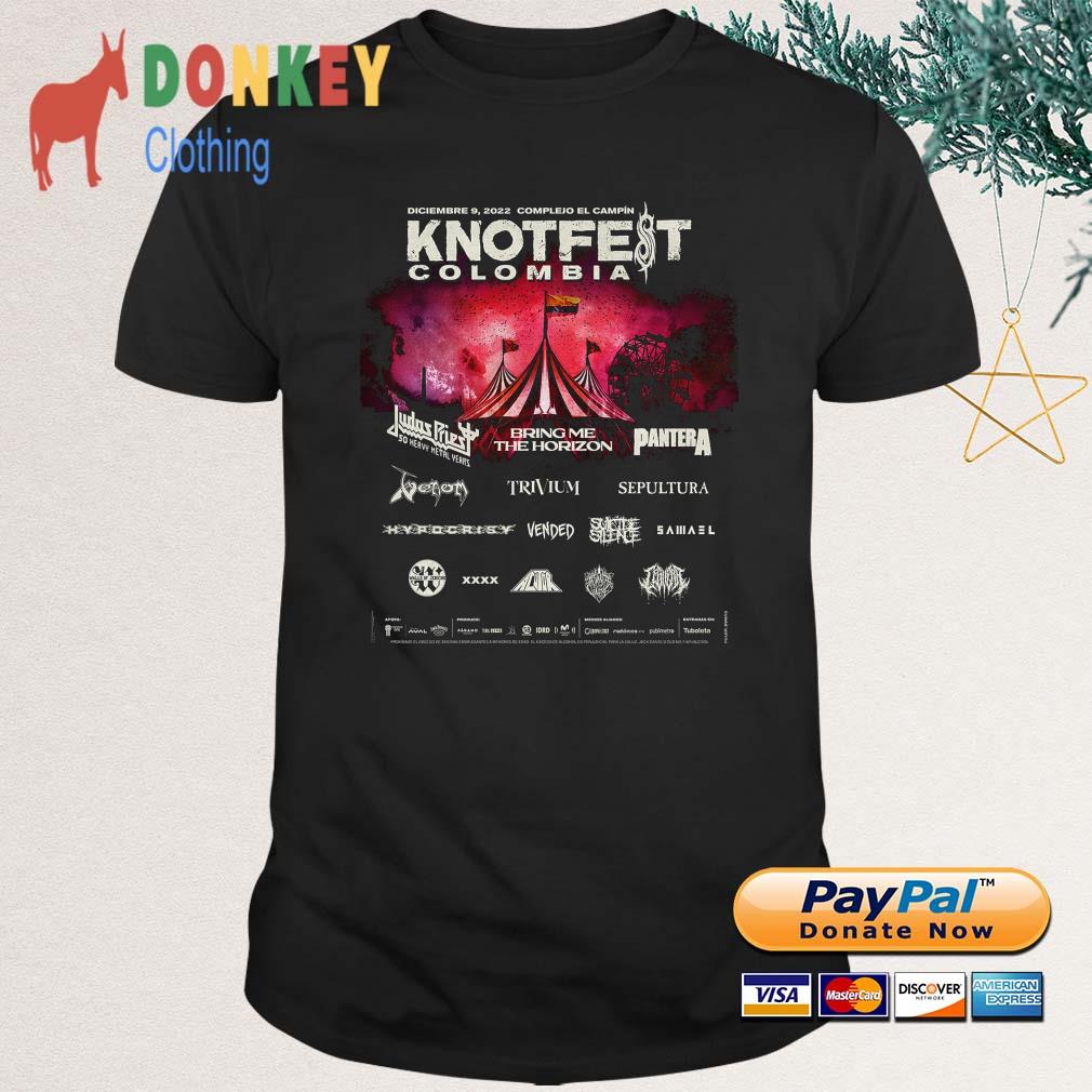 Knotfest Colombia Diciembre 9 2022 Complejo El Campin Shirt