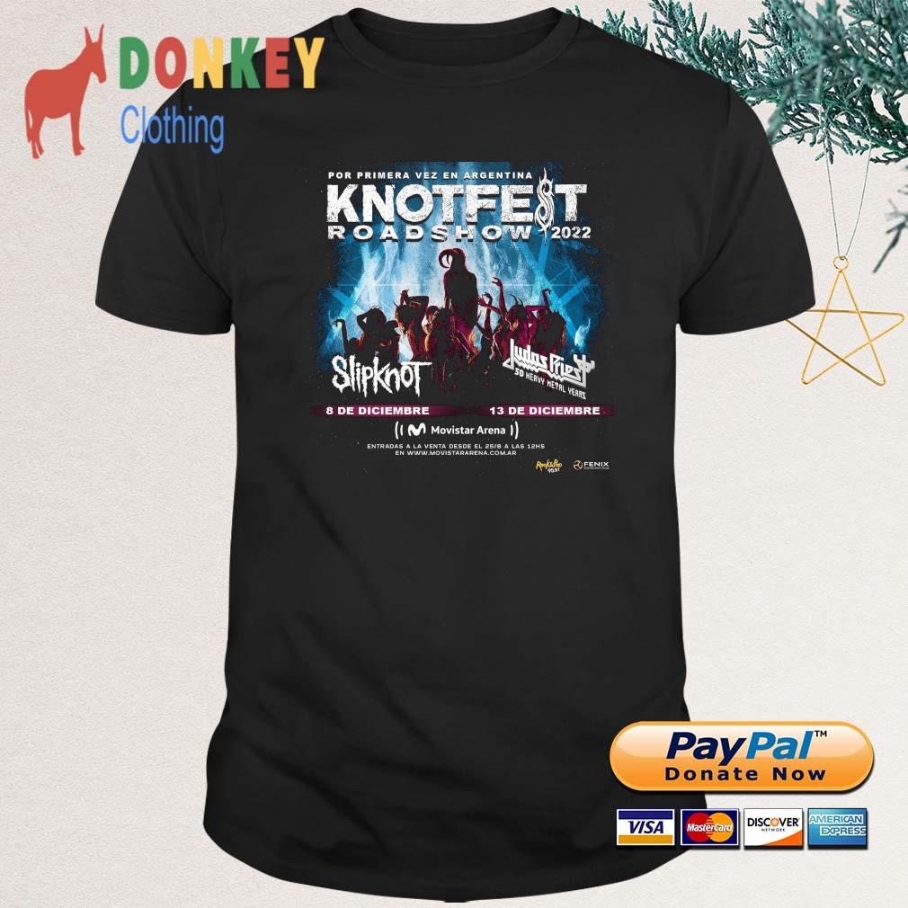 Knotfest Roadshow 2022 Por Primera Vez En Argentina Slipknot Shirt