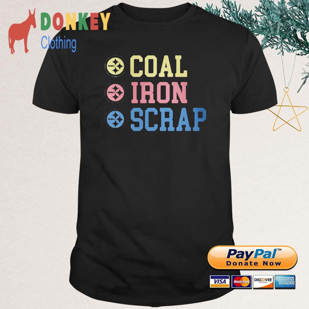 Pittsburgh Steelers '47 Coal Iron Scrap Shirt