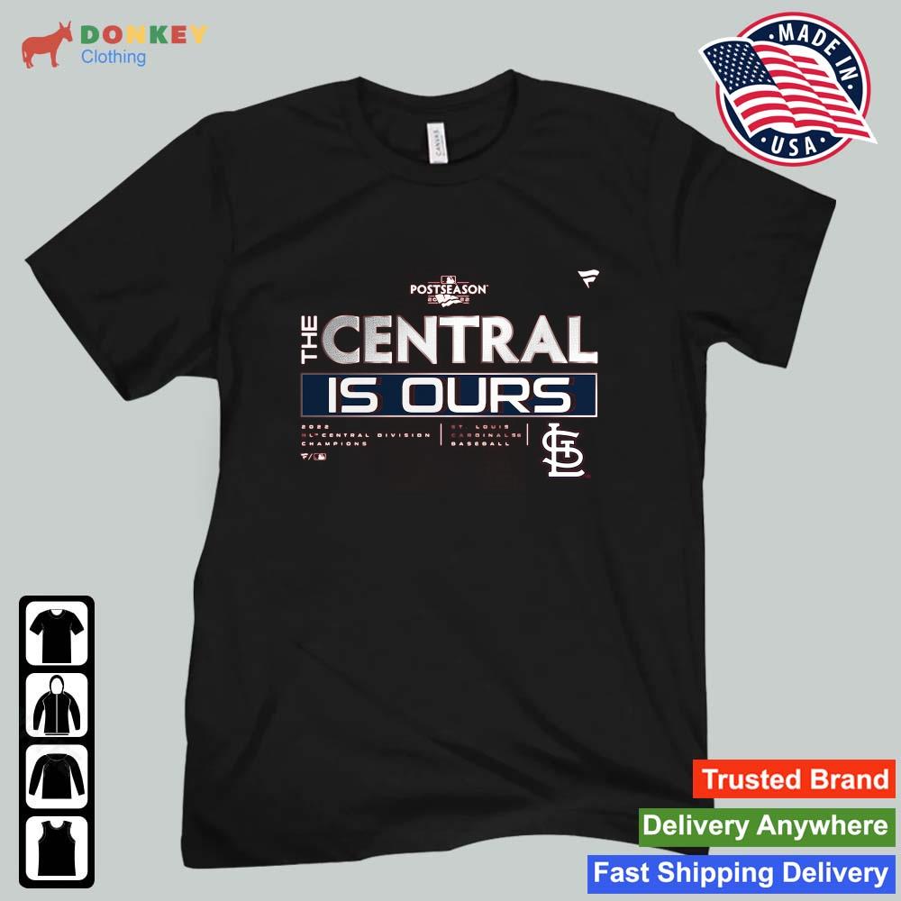 St. Louis Cardinals Postseason 2022 The Central Is Ours 2022 Men's Shirt