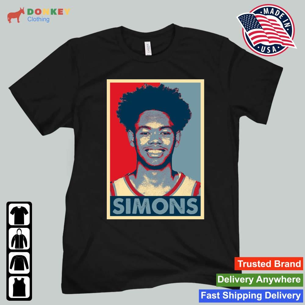 Anfernee Simons Hope Basketball Vintage 2022 Shirt