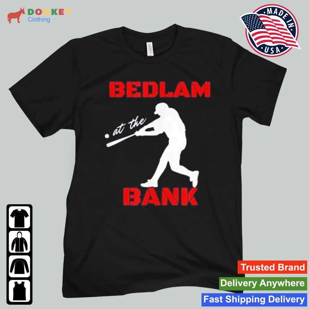 Bedlam At The Bank Baseball Shirt