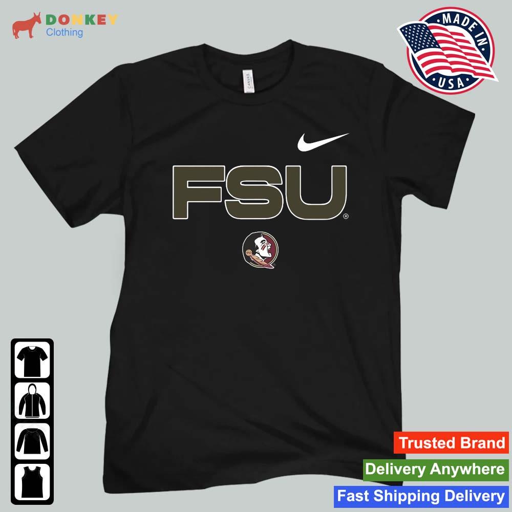 Fsu Florida State Seminoles Football Nike Logo Shirt