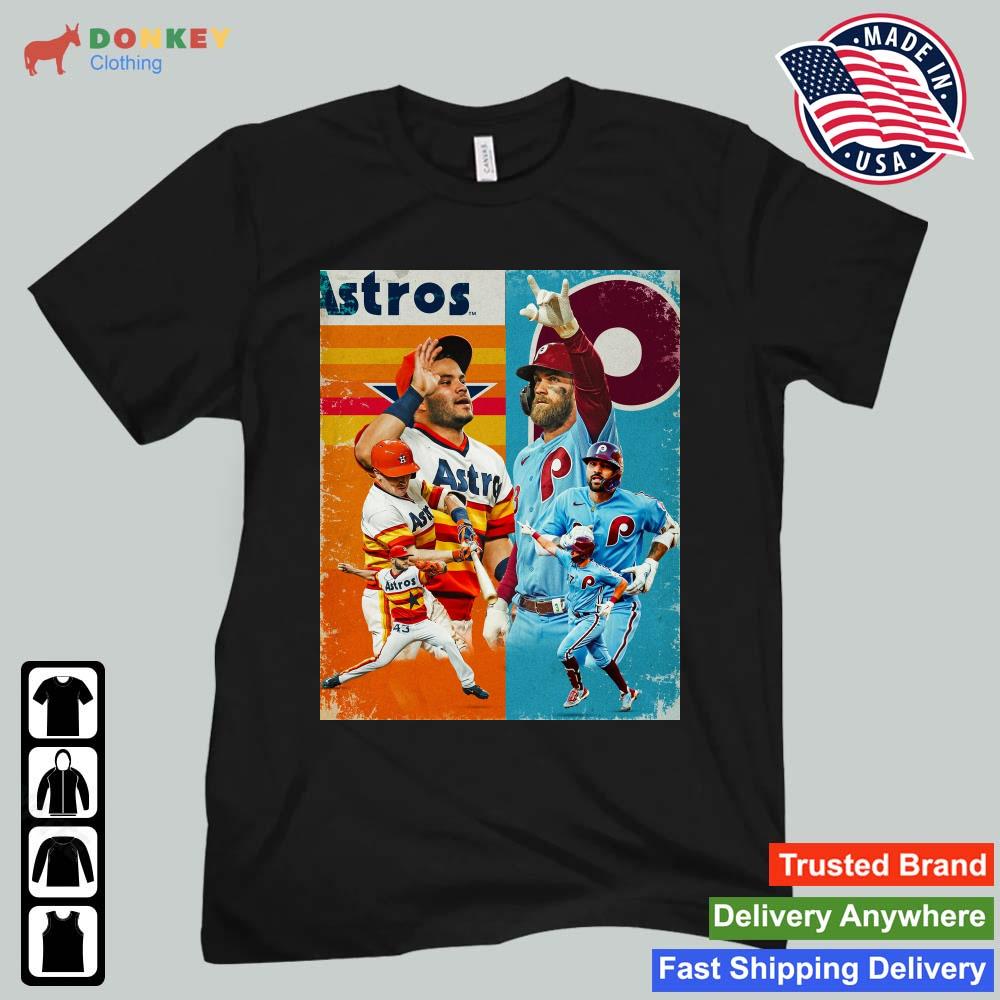 Houston And Phillies Two Teams With Elite Retro Uniforms Going For The Ultimate Prize In The World Series Shirt