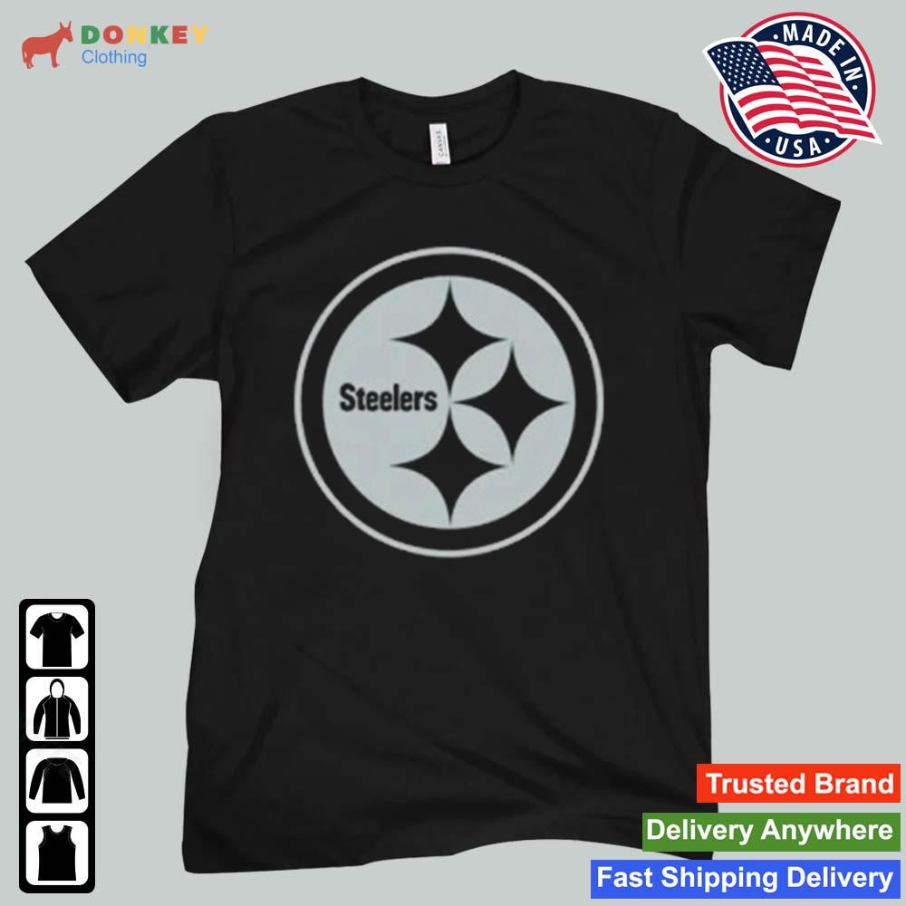 NFL Pittsburgh Steelers RFLCTV Name And Logo 2022 Shirt