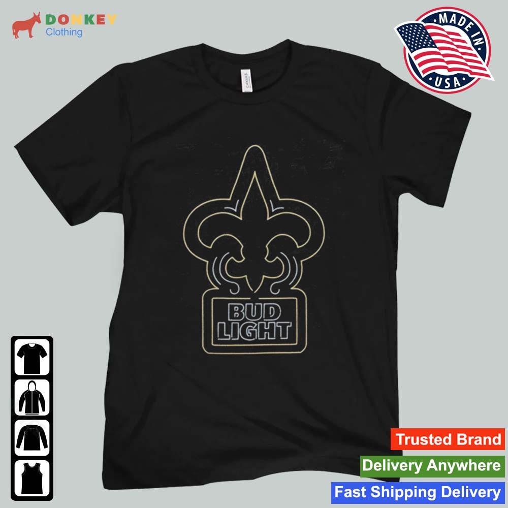 NFL X Bud Light X New Orleans Saints 2022 Shirt