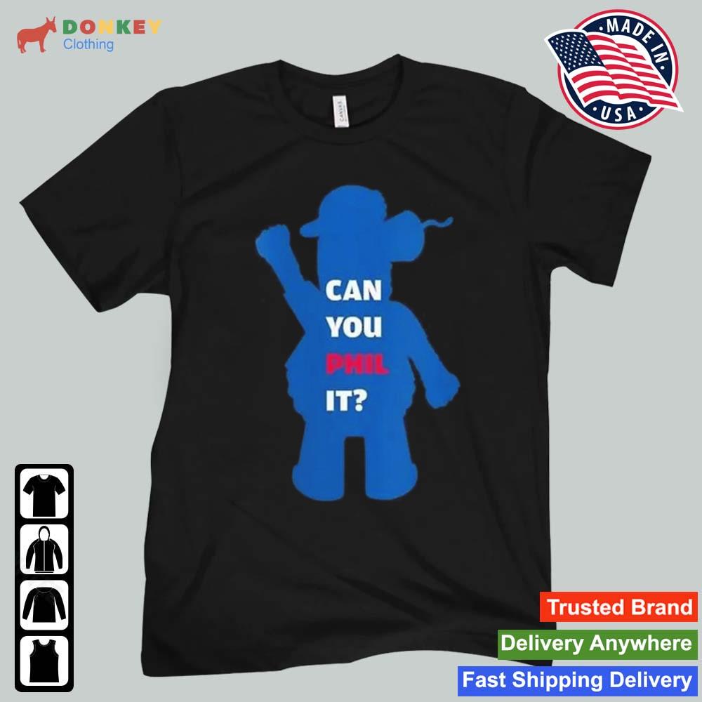 Philadelphia Phillies Phanatic Can You Phil T Shirt