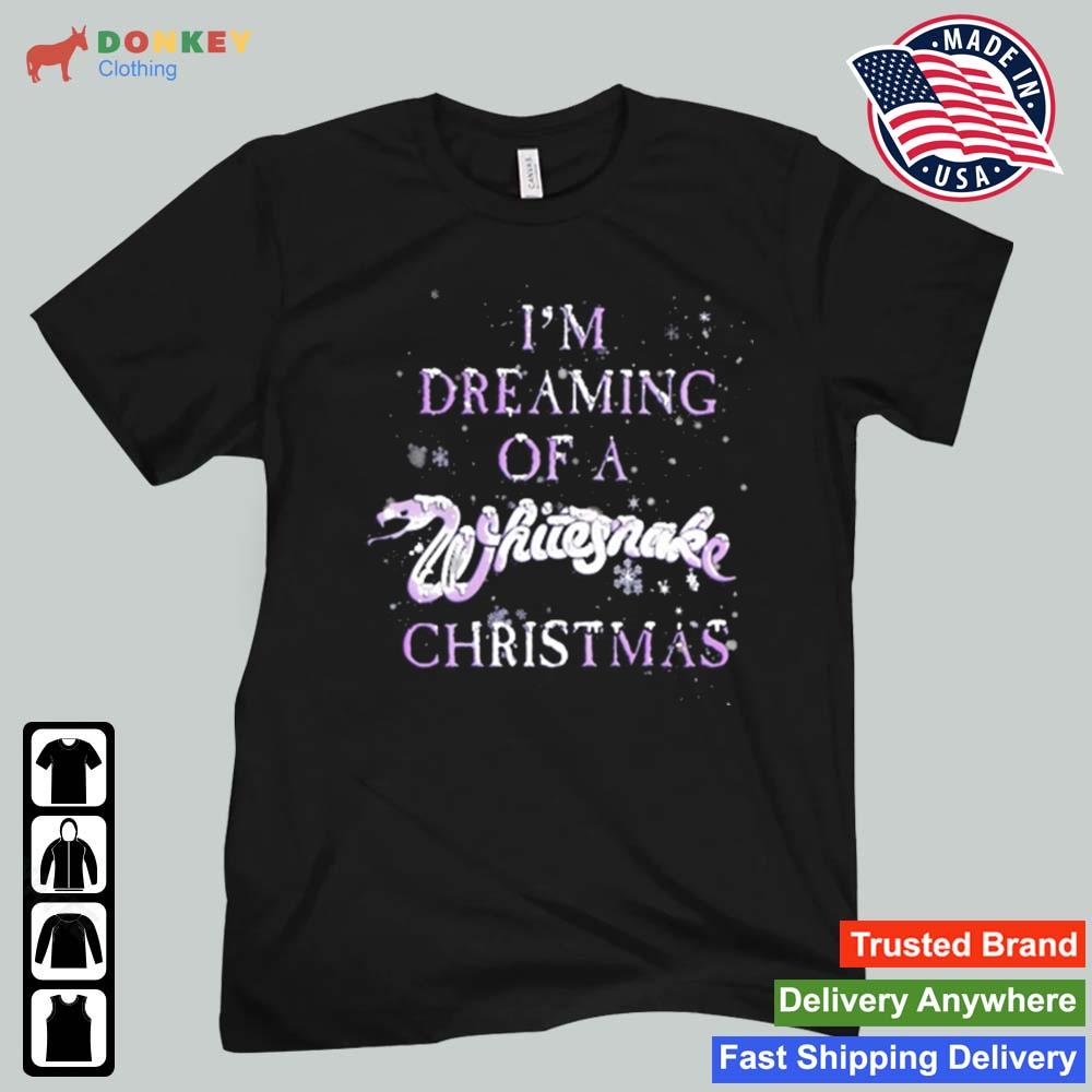 Whitesnake I'm Dreaming Of A Whitesnake Christmas Shirt