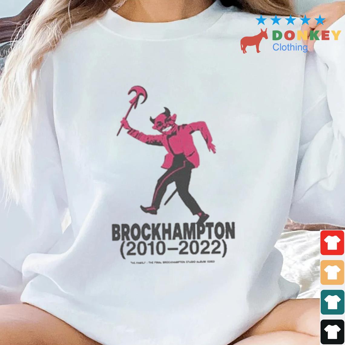 Brockhampton 2010 2022 Devil On My Shoulder Shirt