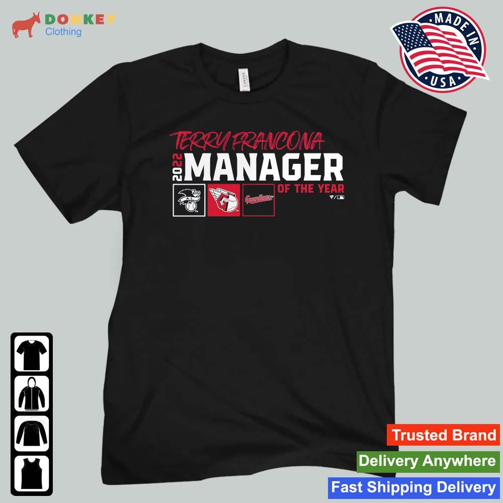 Cleveland Guardians Terry Francona 2022 Al Manager Of The Year Shirt