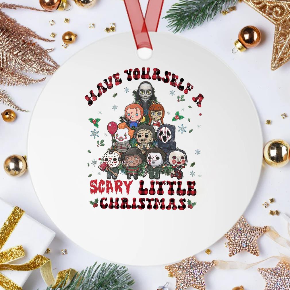Horror Movie Characters Chibi Have Yourself A Scary Little Christmas Ornament